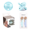 1 Chupete DIAMOND + Pack 2 Chupeteros By Nenina & Co Celeste
