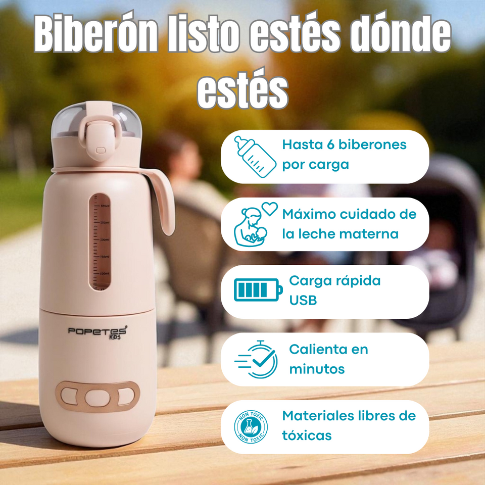 Calienta Biberones Portátil FREEDOM | Popetes Kids