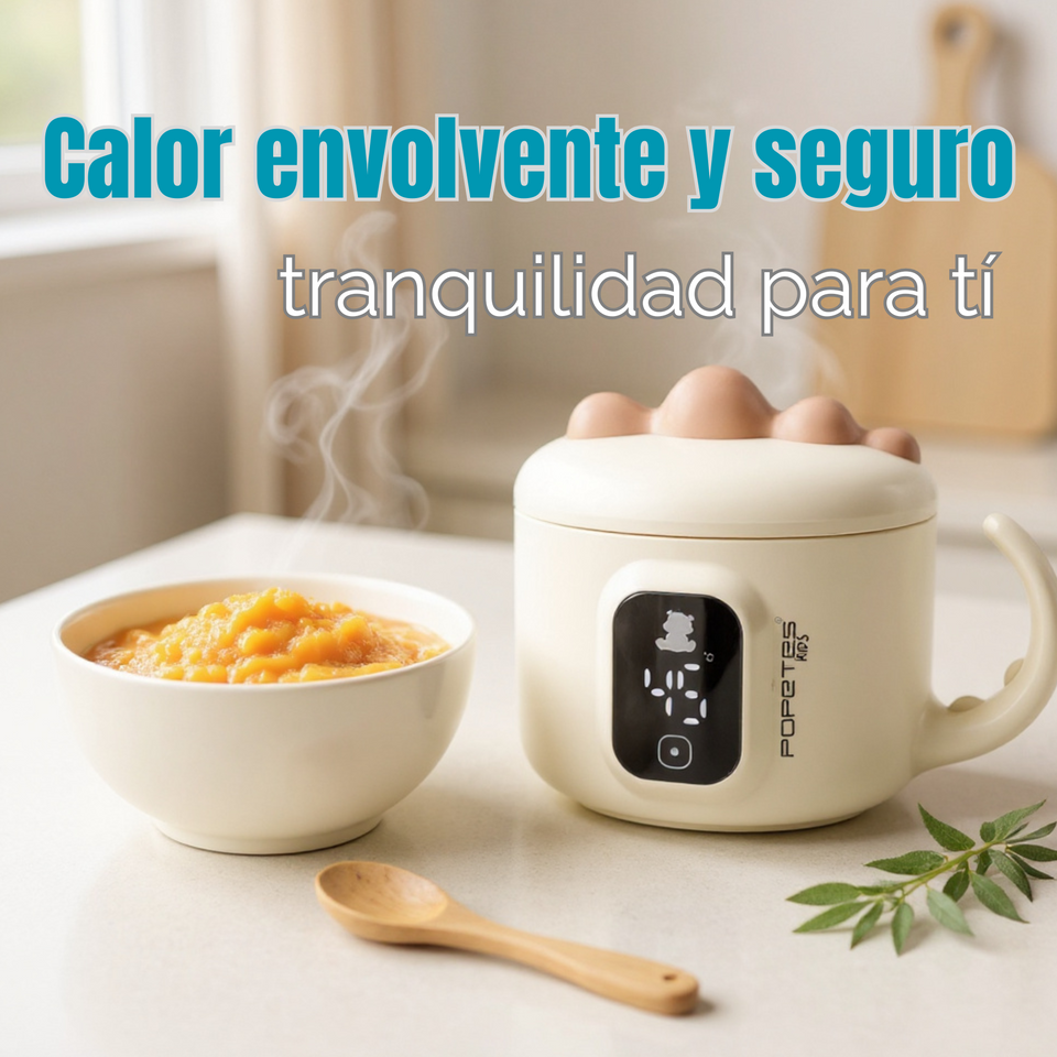 Cuenco Calienta Potitos Portátil RAPTOR | Popetes Kids