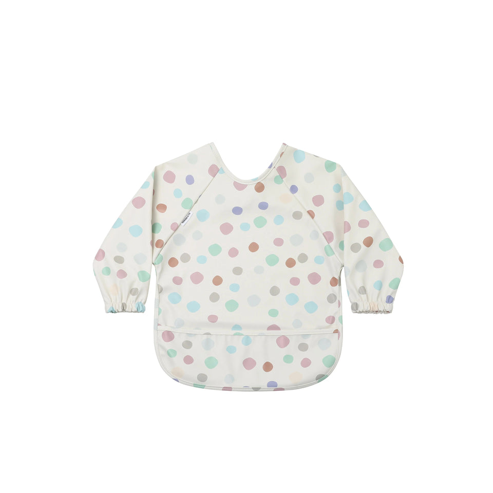 Babero con manga impermeable  Funny Polka Dots Nenina & Co