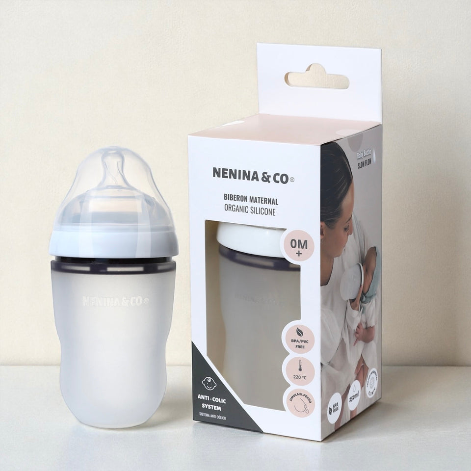 Biberon Calidad Dusty White Nenina & Co