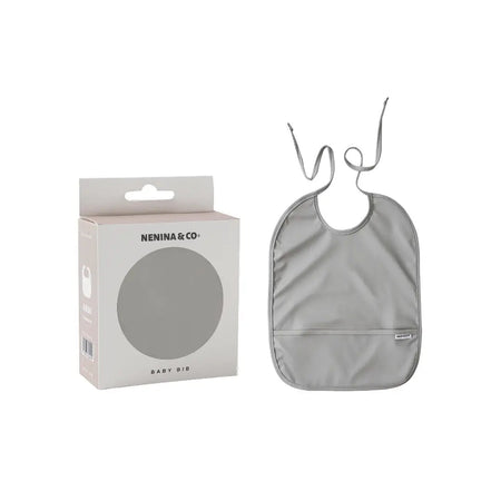 Babero London Gray  Nenina & Co