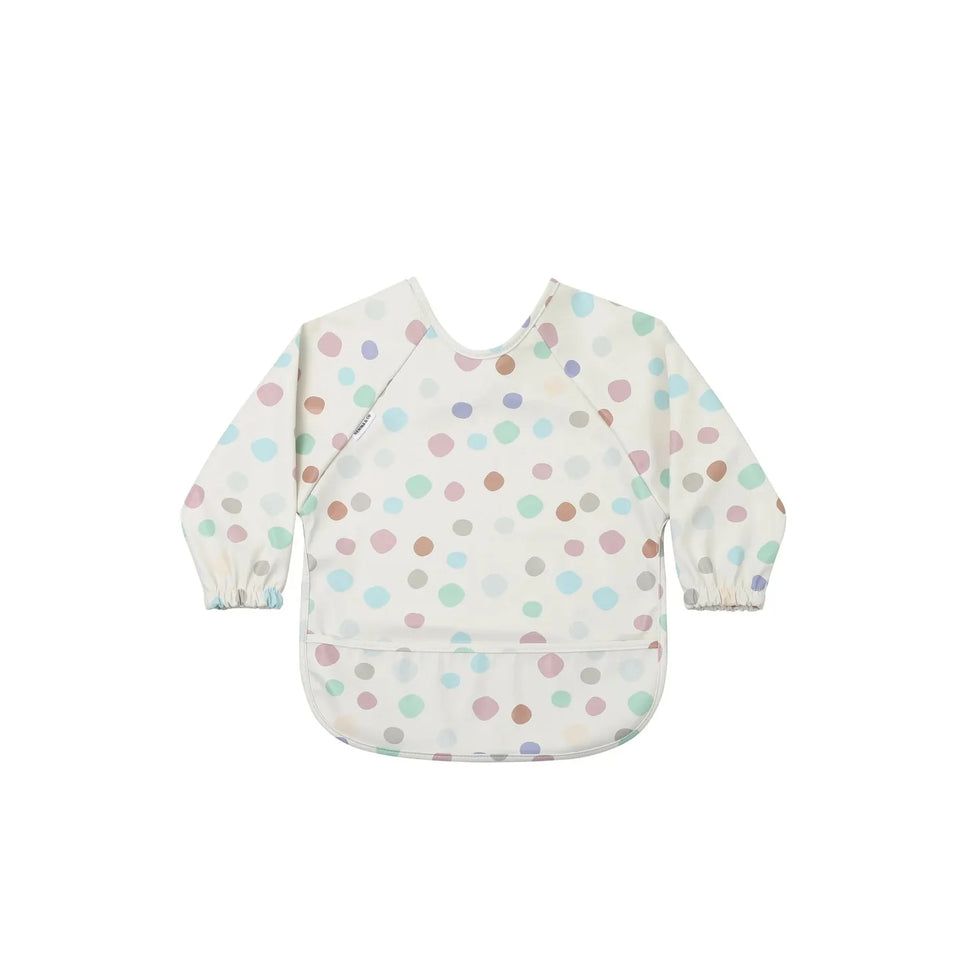 Babero con manga impermeable  Funny Polka Dots Nenina & Co