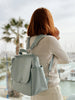 Bolso Maternal MIREM By Nenina & Co Dusty Blue + Cambiador