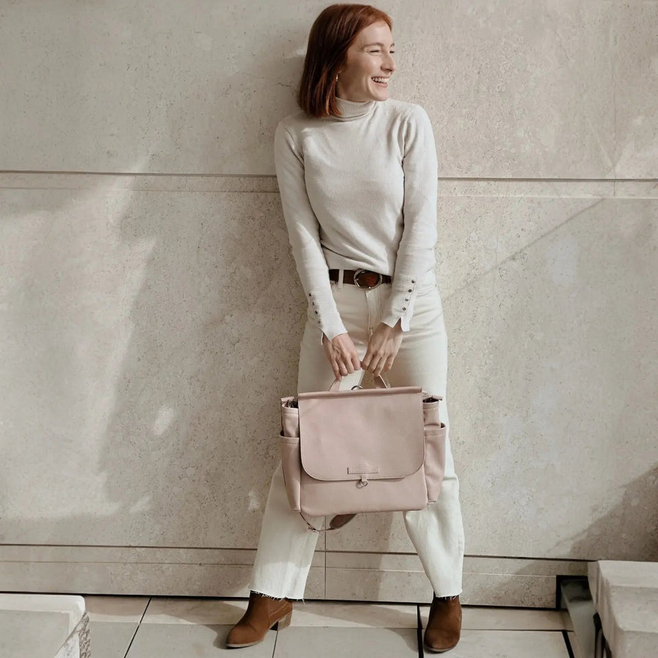 Bolso Maternal MIREM By Nenina & Co Rosa pálido