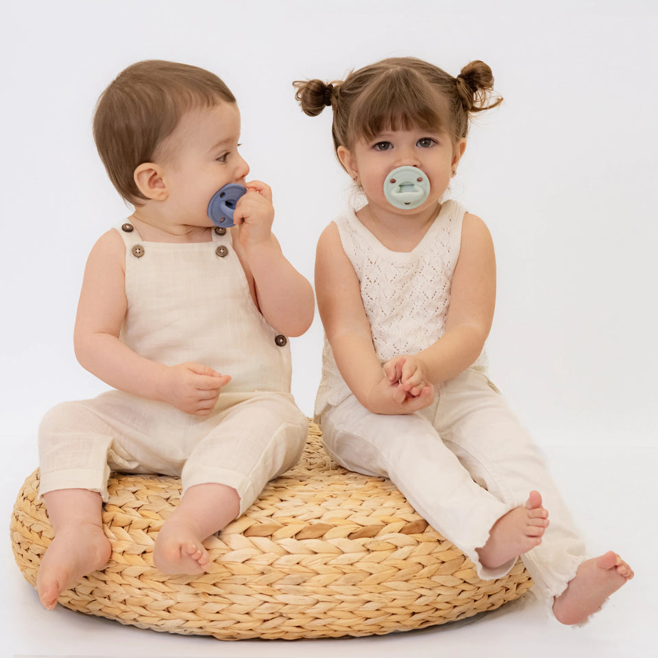 Chupete DIAMOND By Nenina & Co Celeste, Gris y Azul