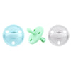 Chupete DIAMOND FS By Nenina & Co Celeste, Mint y gris
