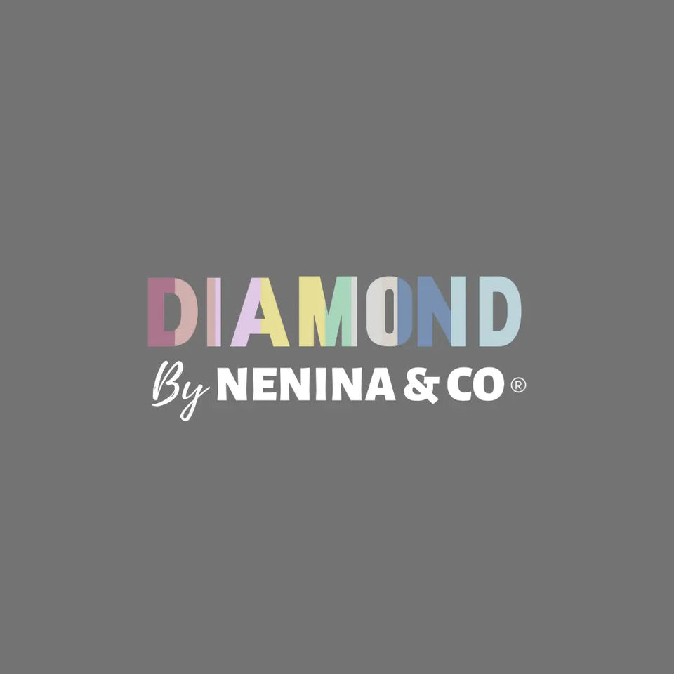 Chupete DIAMOND By Nenina & Co Rosa pálido, Beige y Amarillo