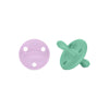 Chupete DIAMOND By Nenina & Co Lila y Mint | Silicona Orgánica para Bebé +12 Meses