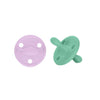 Chupete DIAMOND By Nenina & Co Lila y Mint | Silicona Orgánica para Bebé +12 Meses