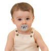 Chupete DIAMOND By Nenina & Co Mint y Gris | Silicona Orgánica para Bebé +12 Meses