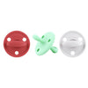 Chupete DIAMOND FS By Nenina & Co New Rojo, Mint y Gris