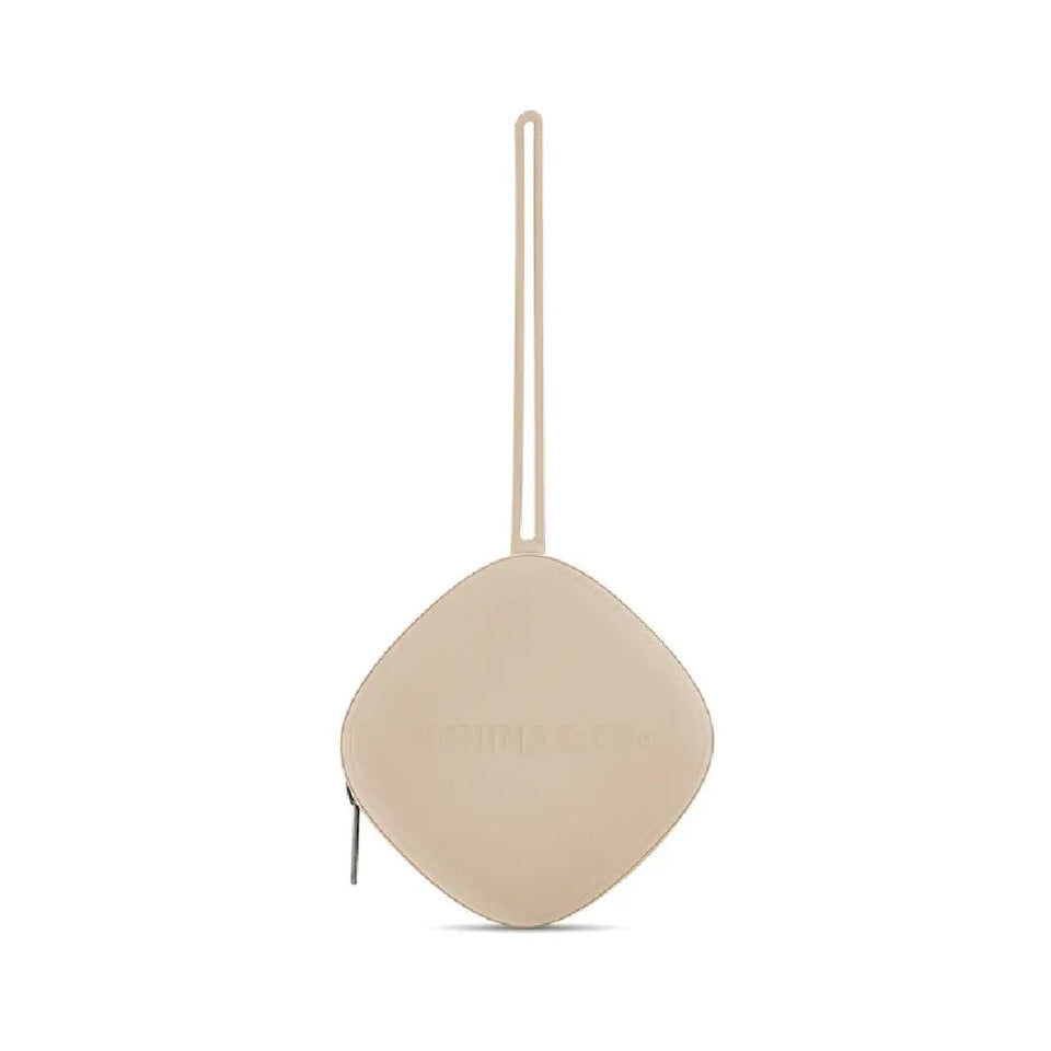 Chupete DIAMOND + Guardachupete DIAMOND Dusty beige Nenina & Co