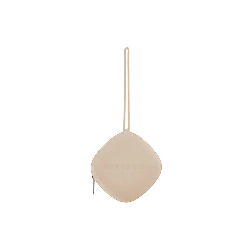 Chupete DIAMOND + Guardachupete DIAMOND Dusty beige Nenina & Co