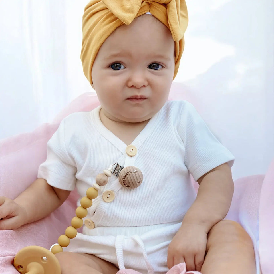 Chupetero Mango de silicona organica Nenina & Co