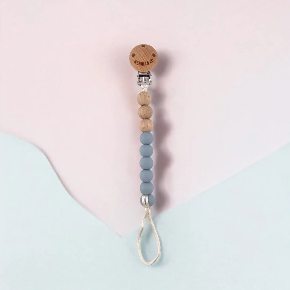 Chupetero Spring Dusty blue Nenina & Co