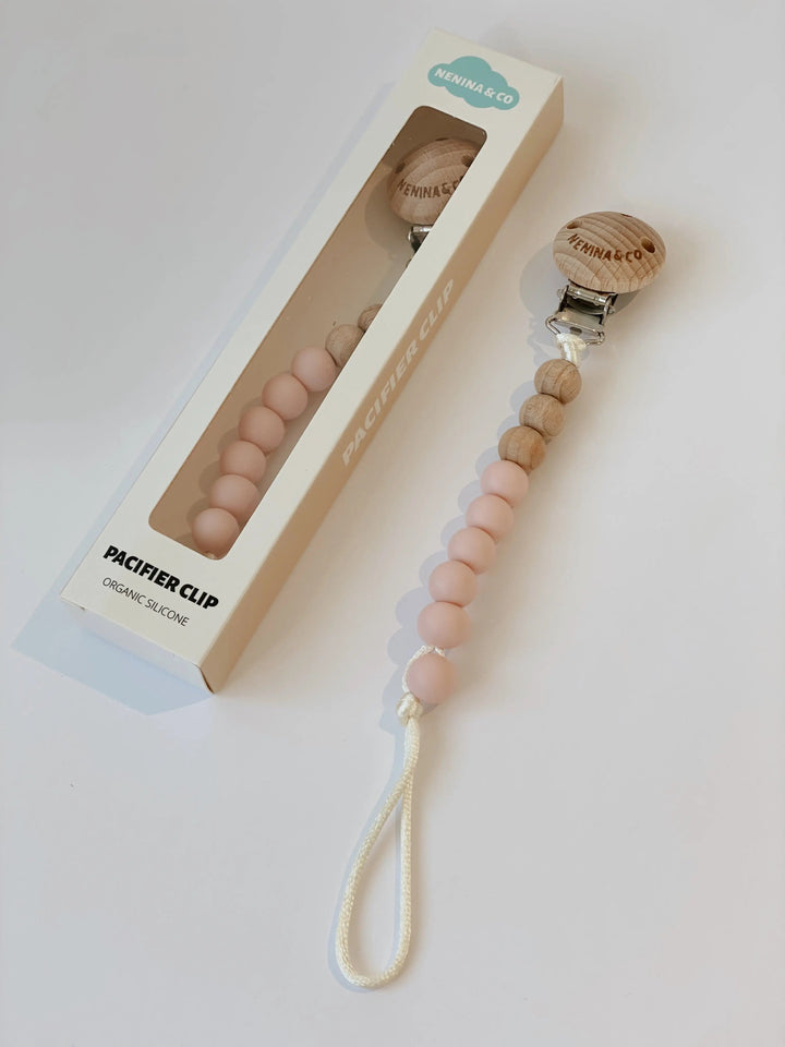 Chupetero Spring Rosa Chicle Vintage Nenina & Co