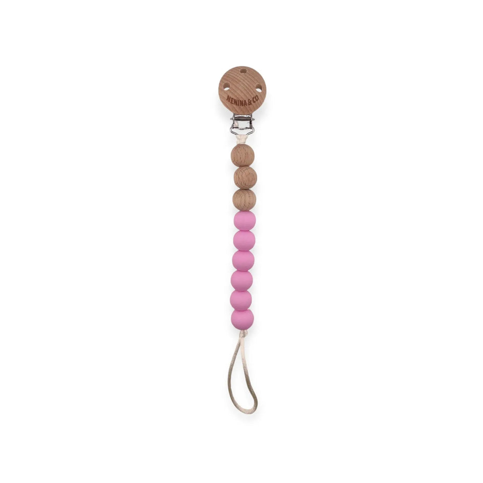 Chupetero Vintage Rosa Chicle  Nenina & Co