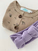 Conjunto Pelele boho Flowers + Diadema Morada Nenina & Co