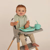 Babero con manga impermeable Funny Polka Dots + Babero corto Nenina & Co