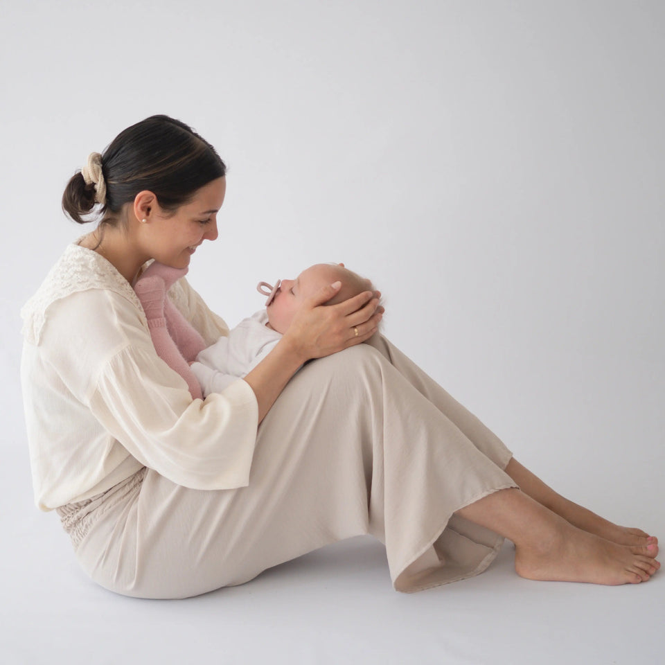 Chupete DIAMOND Nenina & Co Rosa y Rosa Pálido | Silicona Orgánica para Bebé +12 Meses