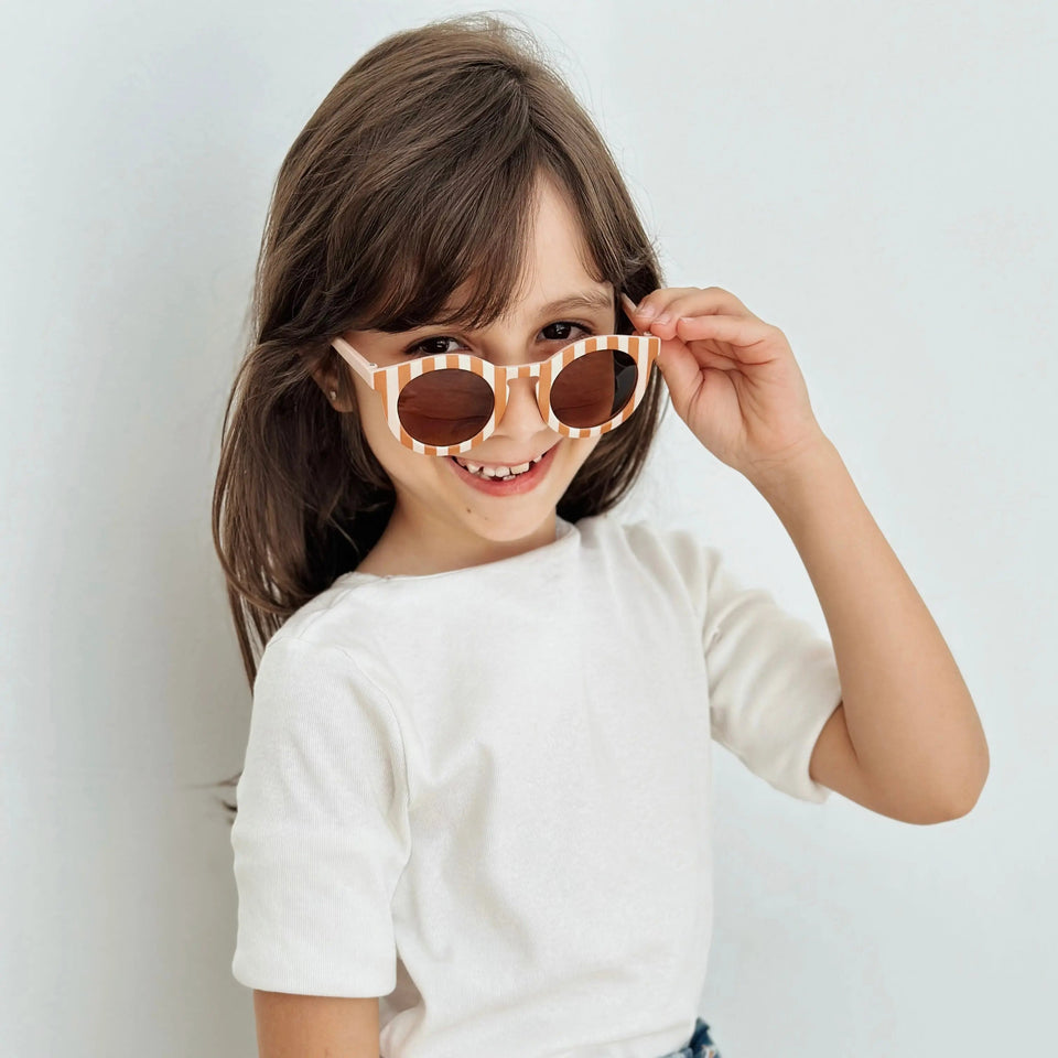 Gafas de sol Infantil Vintage Cat eyes Pink Polarized Sostenibles Nenina & Co
