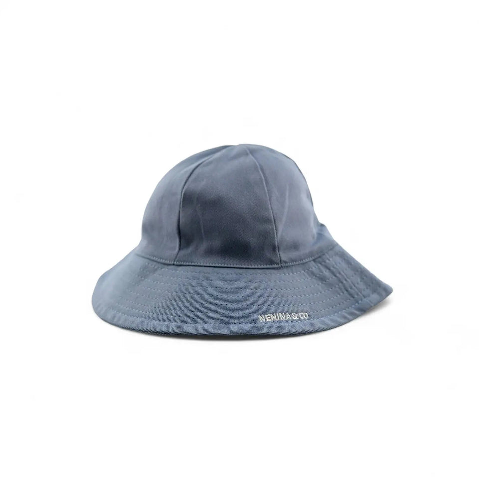 Gorro para el Sol Blue Nenina & Co - Hecho de Algodón Orgánico | Protección Solar y Estilo