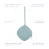 Guardachupete DIAMOND Dusty Blue Nenina & Co