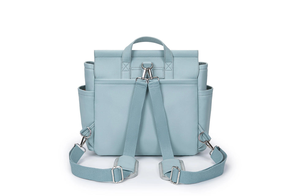 Bolso Maternal Dusty blue +Guardachupete Diamond + Cambiador de Regalo Nenina & Co