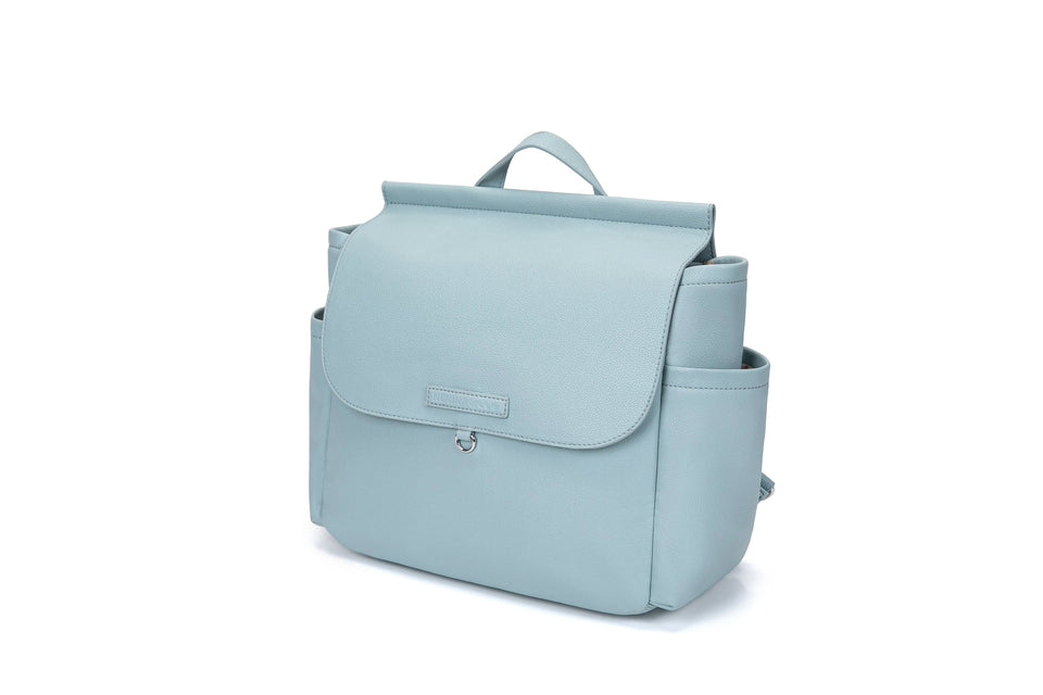 Bolso Maternal Dusty blue +Guardachupete Diamond + Cambiador de Regalo Nenina & Co