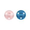 Kit 2 Chupetes Clásicos para Bebé Rosa Pálido y Blue | Silicona Orgánica Nenina & Co