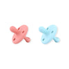 Kit 2 Chupetes Clásicos para Bebé Rosa y Celeste | Silicona Orgánica Nenina & Co