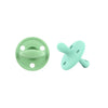 Kit 2 Chupetes Clásicos para Bebé Oliva y Mint | Silicona Orgánica Nenina & Co