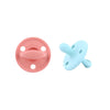 Kit 2 Chupetes Clásicos para Bebé Rosa y Celeste | Silicona Orgánica Nenina & Co