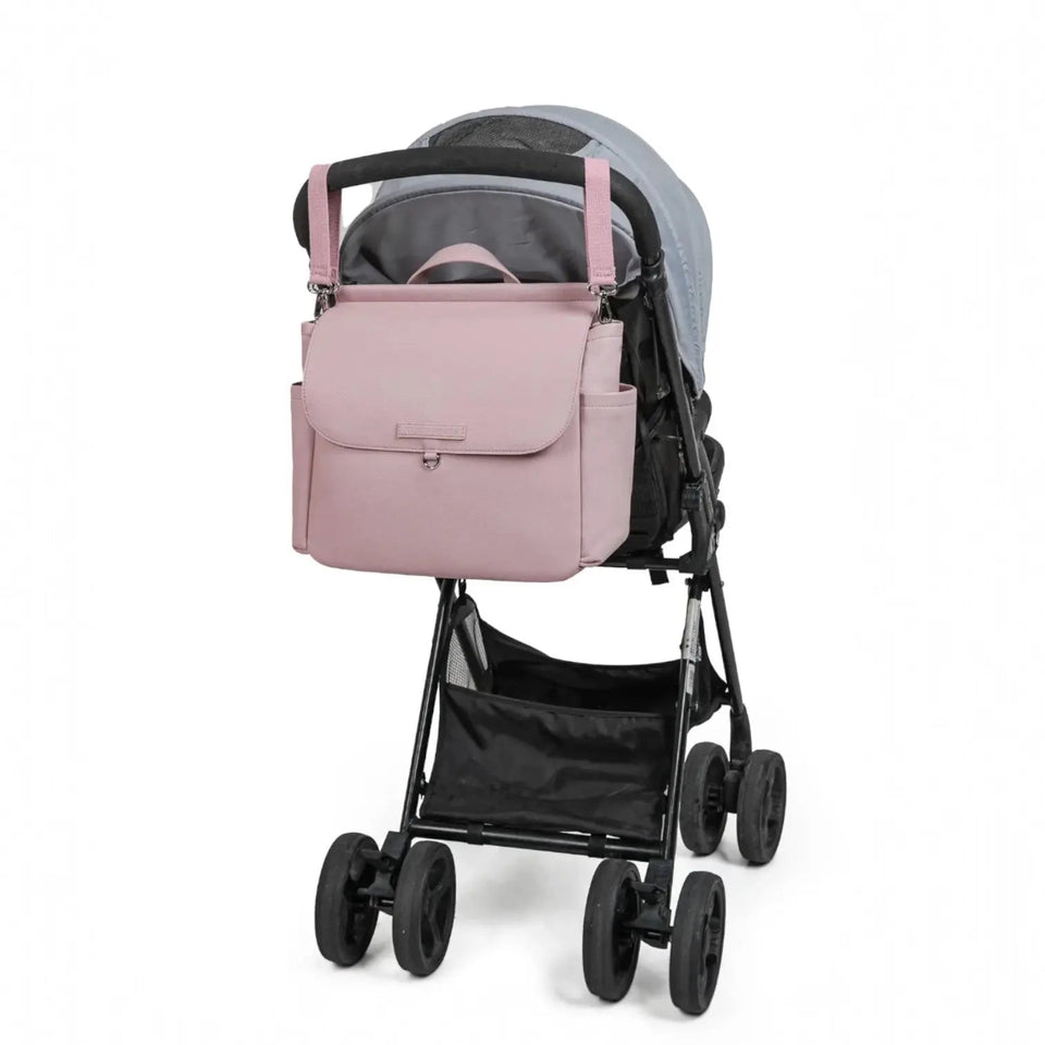 Kit Nacimiento - Bolso Maternal + Cambiador + Neceser + Portadocumento + Guardachupete Mirem By Nenina & Co