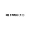Kit Nacimiento - Bolso Maternal + Cambiador + Neceser + Portadocumento + Guardachupete Mirem By Nenina & Co