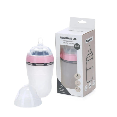 Biberon de silicona como el pecho de mamá Nenina & Co