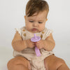 Chupete DIAMOND By Nenina & Co Rosa pálido y Lila | Silicona Orgánica para Bebé +12 Meses