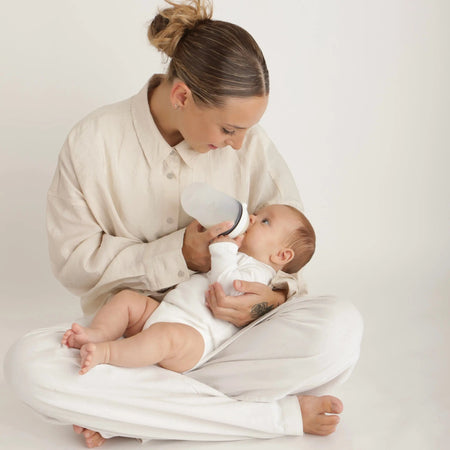Biberon anticolico de mamá Anticólico como tu pecho Silicona organica