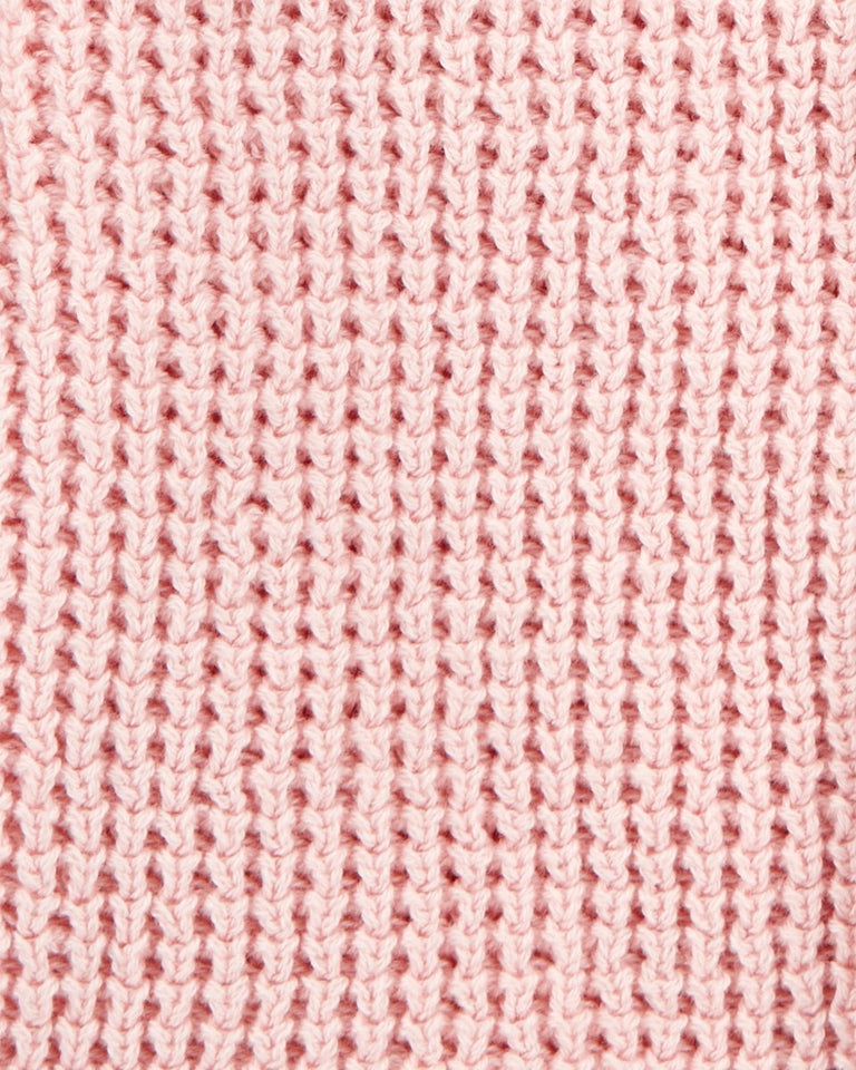 Chaqueta punto canalé capucha diseño oso