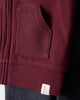 Conjunto 3 piezas body, chaleco rojo y pantalón denim