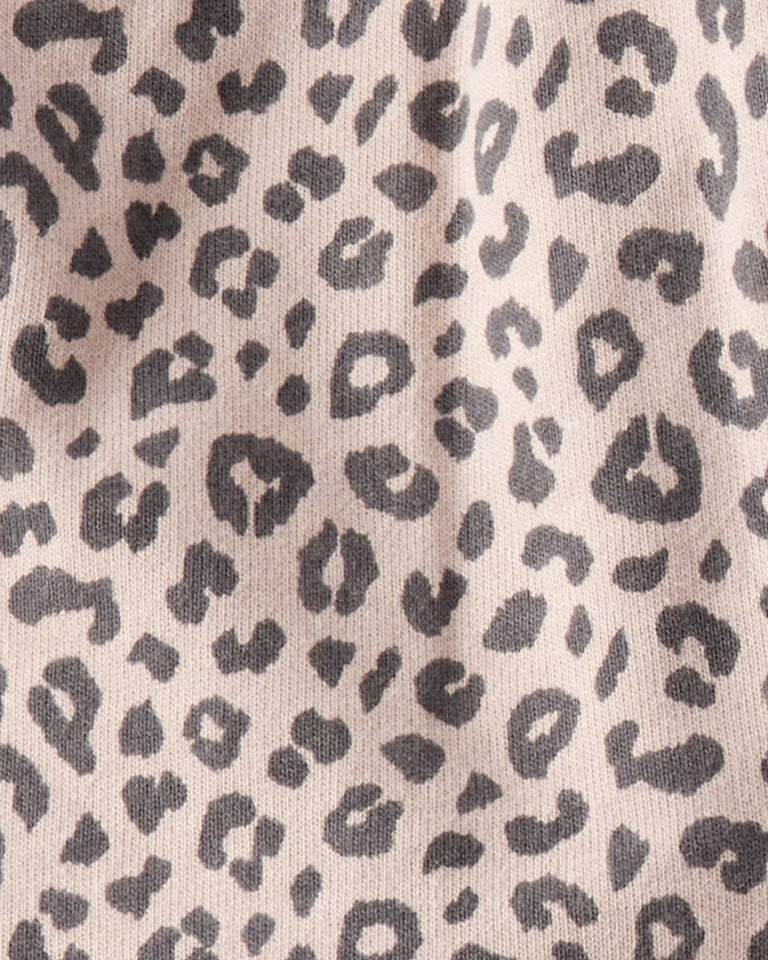 Conjunto 3 piezas con chaleco de leopardo y orejitas 3D